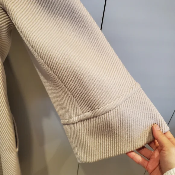 Trina Turk wool beige coat - Picture 5 of 6